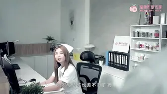 【蜜桃传媒】蜜桃女神-孟若羽【寂寞护士深夜轮值】医生肉棒插入幻想，高清720P原版首发【PMX049】