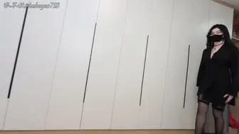 超颜值极品女神〖狐不妖〗高冷御姐在金主爸爸面前只是一只被肆意蹂躏的小母狗，超性感黑丝美腿扛肩爆操嫩穴
