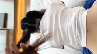 极品洛丽塔喵喵校服装女孩跪舔J8_蜜桃丰臀扛腿抽插_无套顶操花心_高潮内射