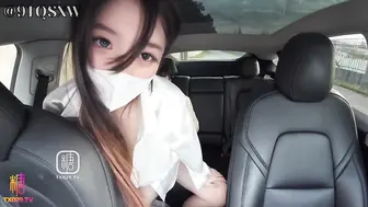 【香艳车震】汽车销售的签单秘诀_服务好顾客的肉棒是我的宗旨_一共两炮