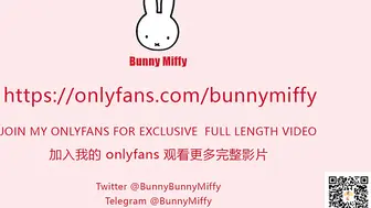 Bunnymiffy米菲兔-不要打游戏了，跟我一起玩吧-)和黑丝高跟AI少女做爱，射在她的屁屁上！（下篇）