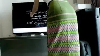 熟女家庭教师被后入猛怼