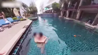 换妻界的顶流爱玩夫妻，远赴普吉岛，3天2夜换妻之旅，水下性爱出国交换各种意外频发