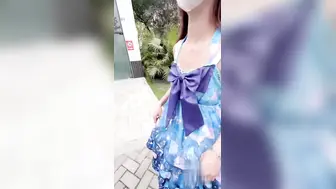 推特网红百变COSER叛逆情侣 千元露脸土豪任务定制 公园露出楼道啪啪内射